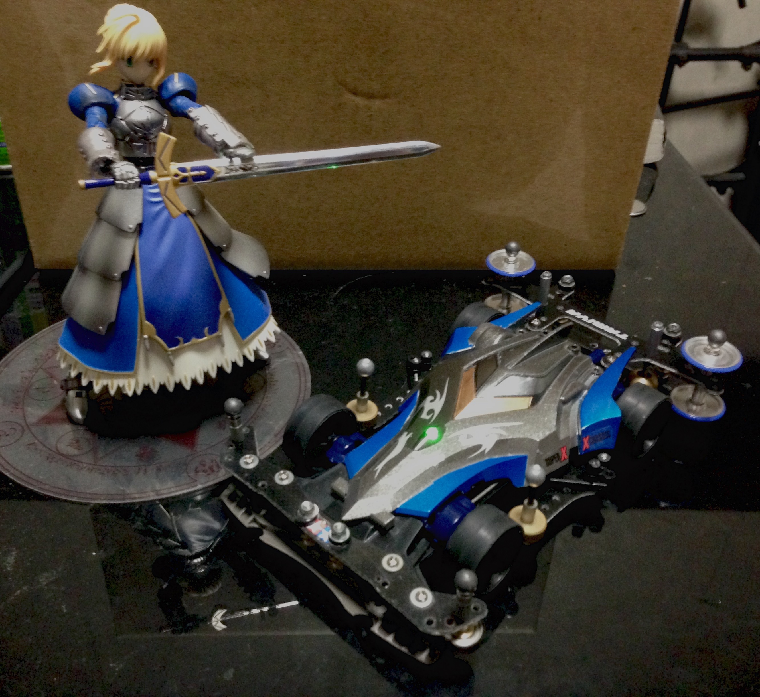 ファントムブレード(セイバー風カラーアンダーガードサスペンション&逆提灯)