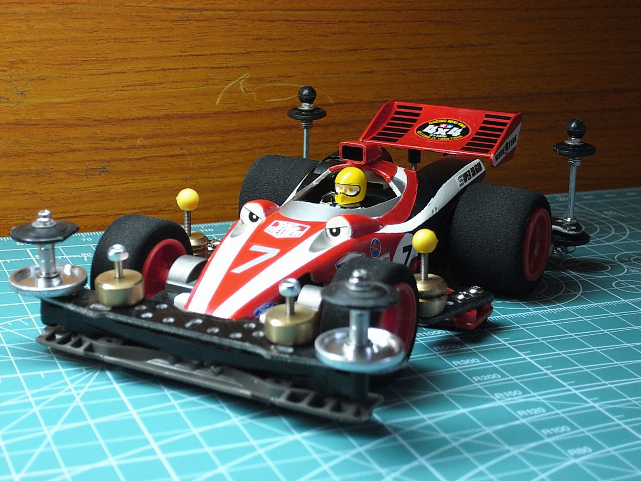 ワイドタイヤでレースしたいのだ